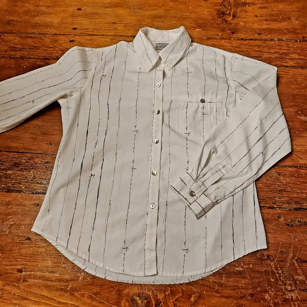 Ladies long sleeve Chico blouse